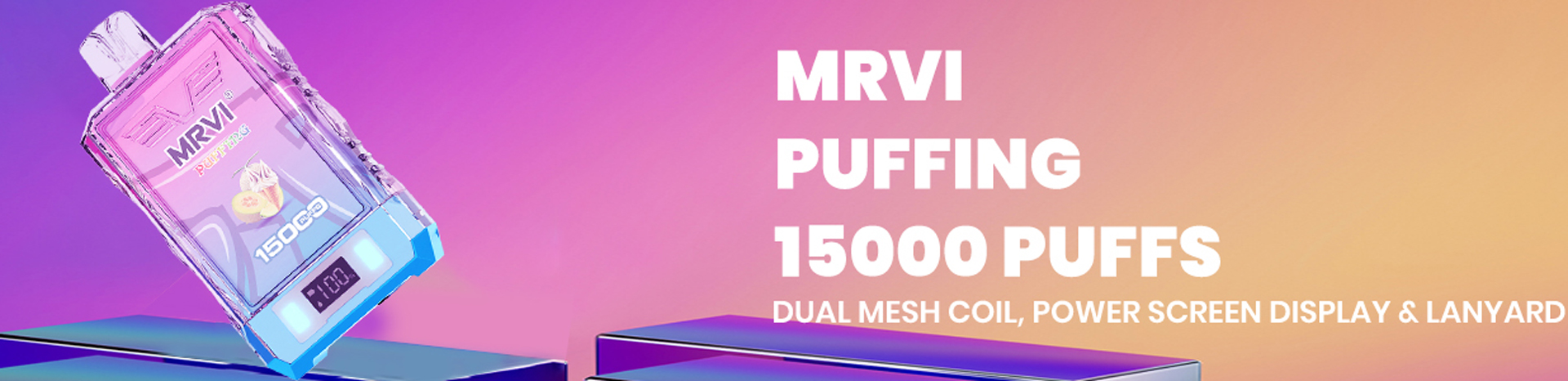 MRVI Arting 18000 Puffs With 4 Heating Modes, Full Screen Display